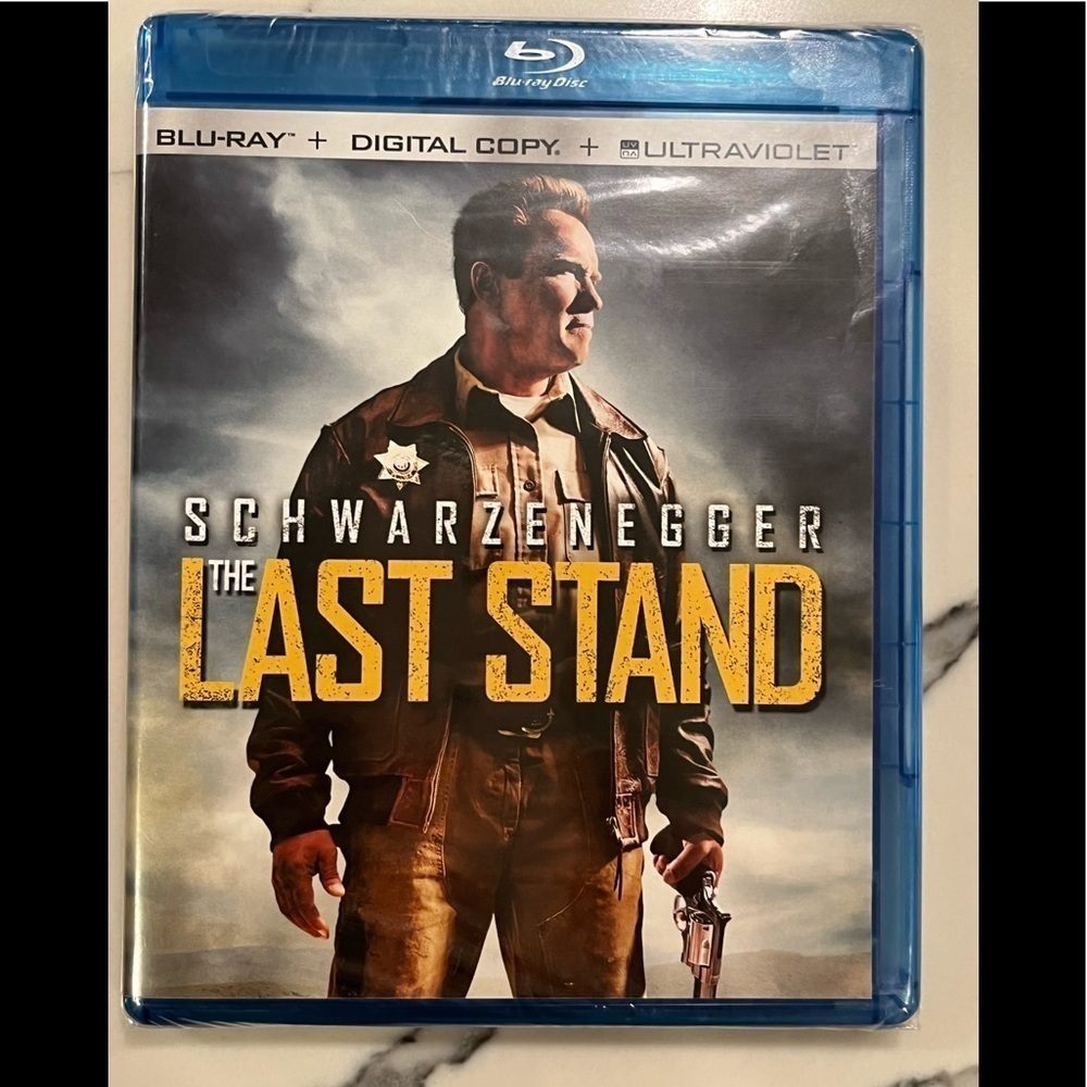 The last stand movie blu ray disc new sealed